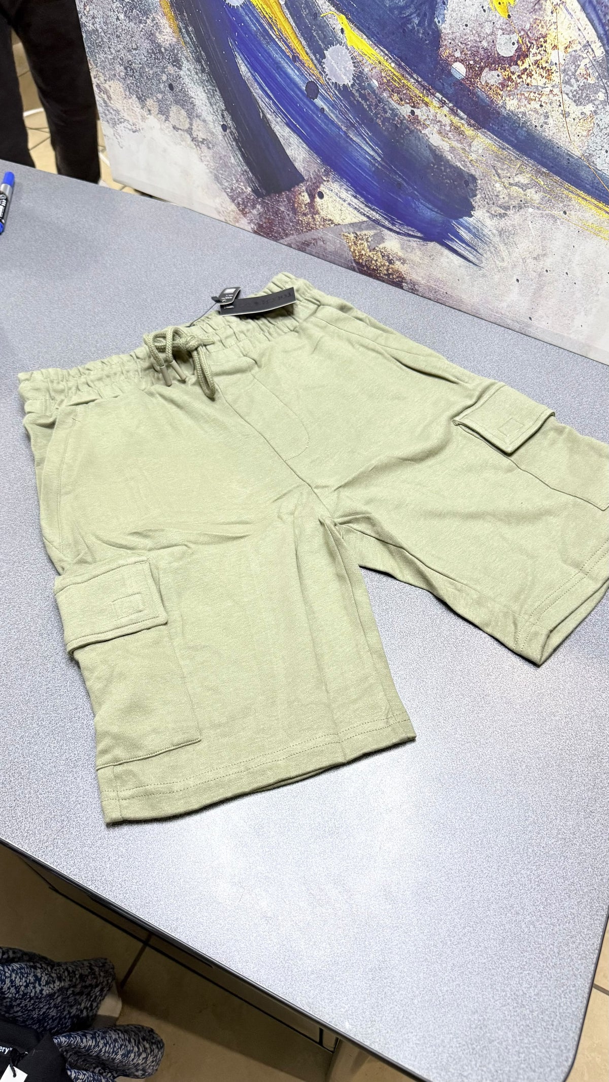 Short Casual Touch & Go Premium para Caballero/ NK35 Verde Olivo