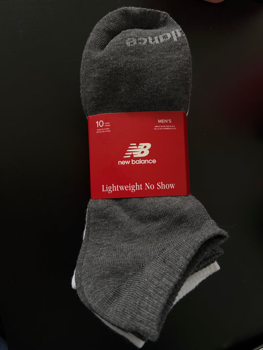 10 Pack Calcetas New Balance-Mixto US38