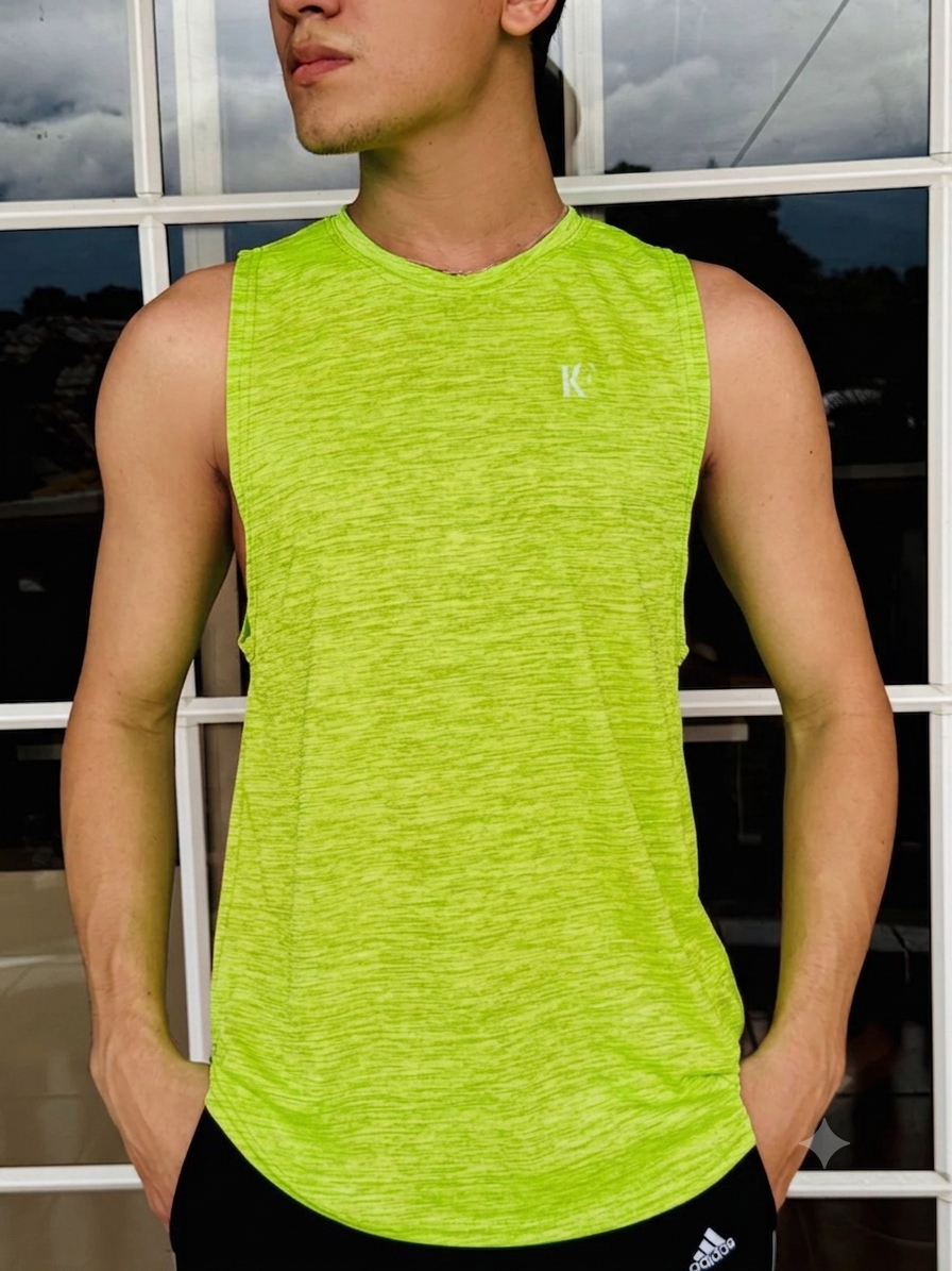Camisa Deportiva KF/Verde K141