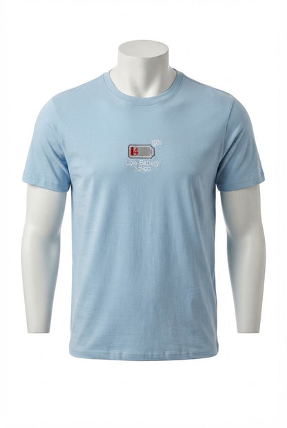 Camiseta Bongo para Caballero - Celeste KCN08