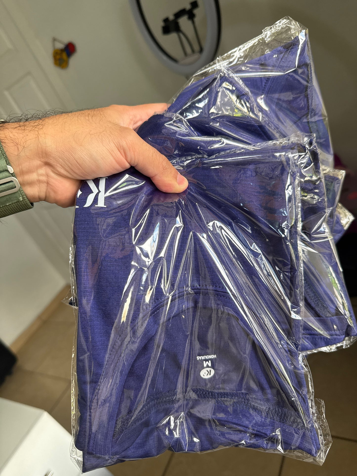 Camisa Deportiva KF/Morado K141