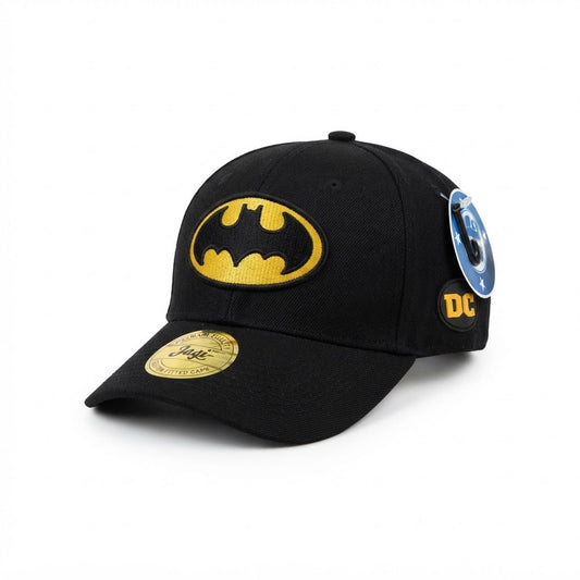 Gorra Acrilica Batman DC Marca Jagi Caps - KCN88 Gris 3Negra Amarillo