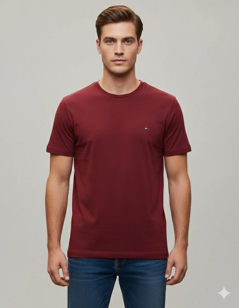 Camiseta Tommy Hilfiger-Vino US79