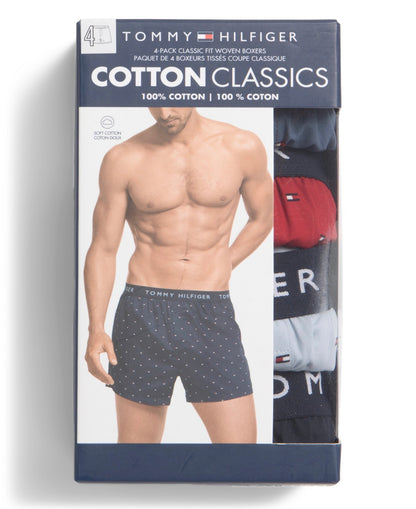 4 Pack Boxer Tommy Hilfiger-Mixto Bandera US17