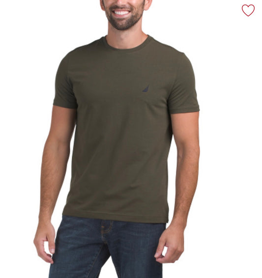 Camiseta Nautica-Verde Militar US50