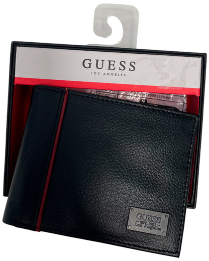 Billetera Para Hombre Marca Guess Negra US05
