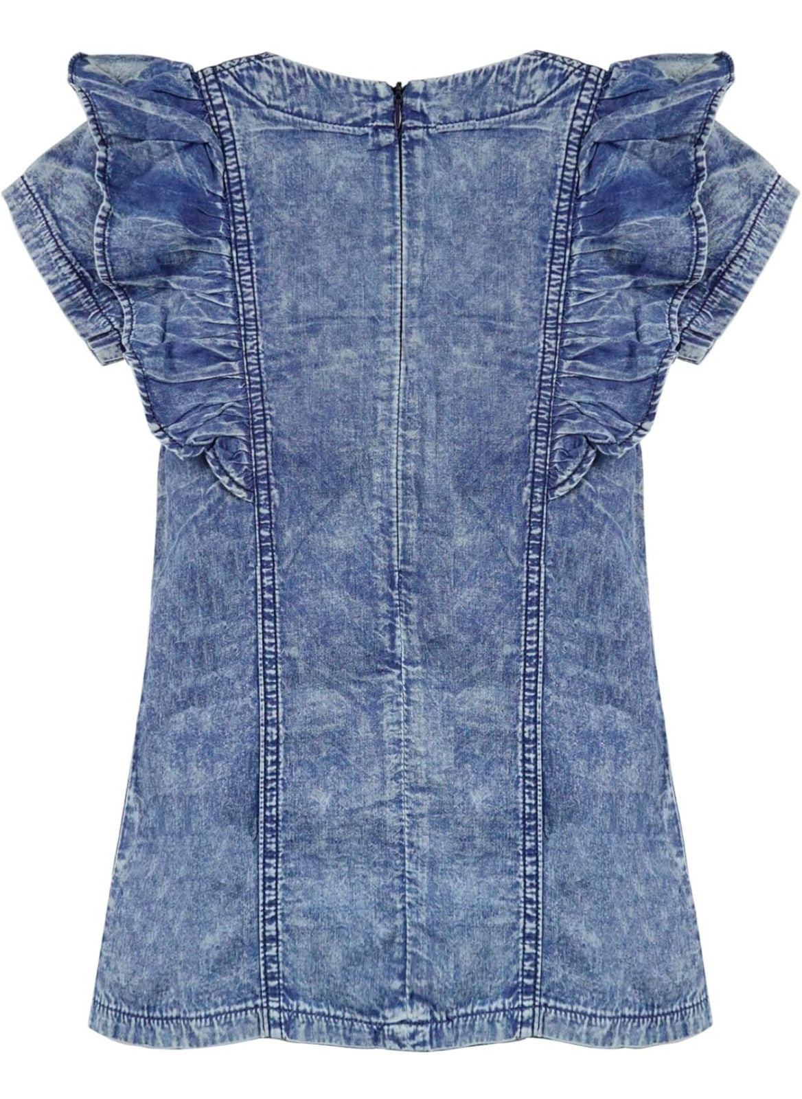 Vestido para niña /Azul  RA78