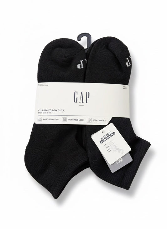 6 Pack Calcetas GAP-Full Negro US34