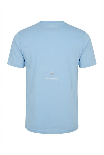 Camiseta Bongo para Caballero - Celeste KCN08