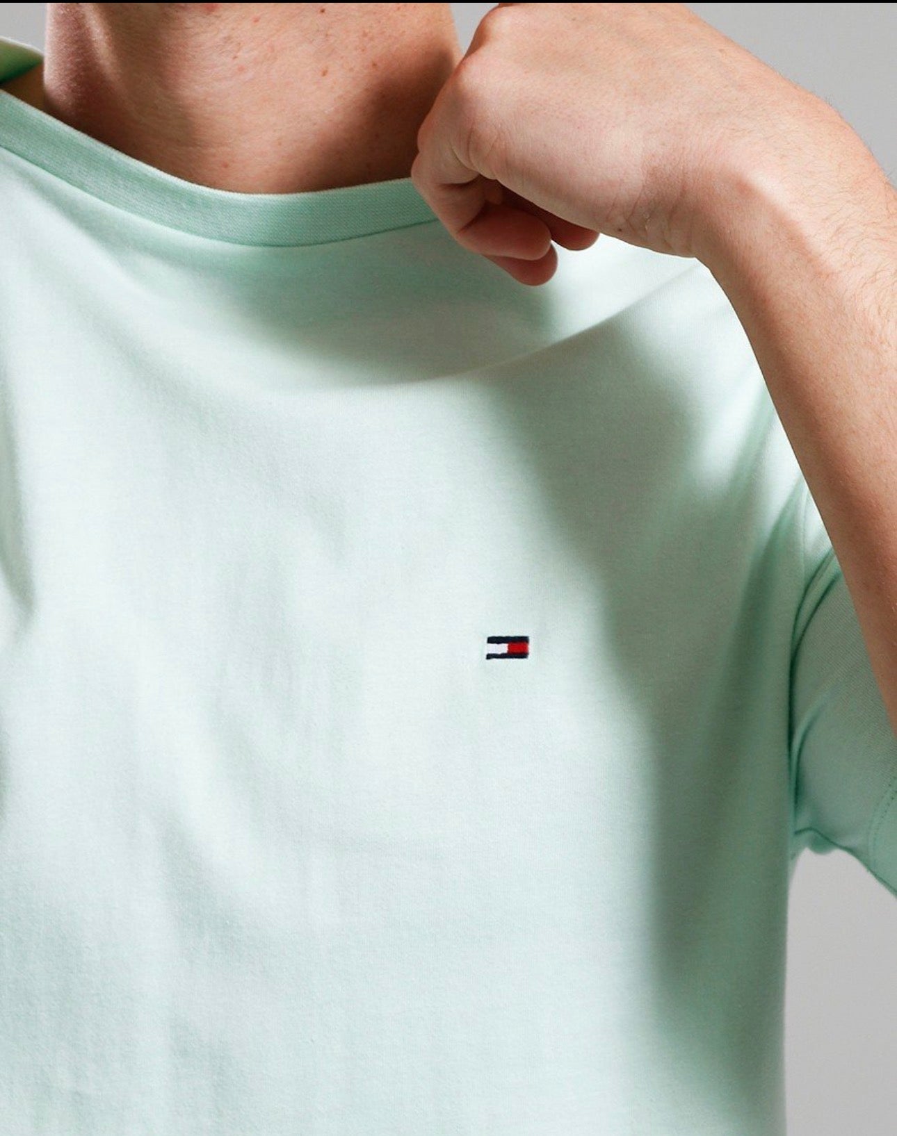 Camiseta Tommy Hilfiger-Verde Aqua US42