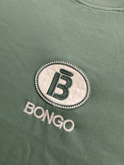 Camiseta Bongo para Caballero Oversize - Verde KCN10