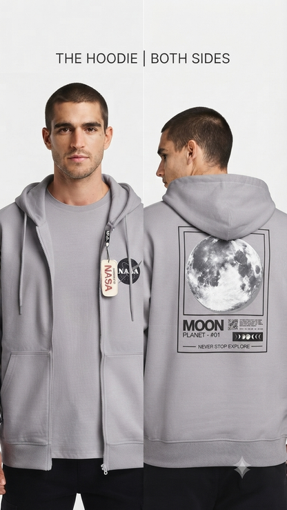 Hoodie Mission Space - NASA KCN41 Gris