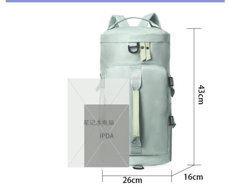 Mochila Impermeable-Multifuncional, Color Verde K143