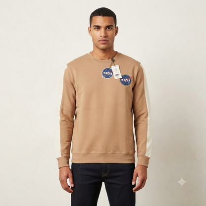 Sudadera Mission Space - NASA KCN36 Khaki
