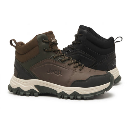 Bota Alta Jeep para Hombre - KCN191 Café
