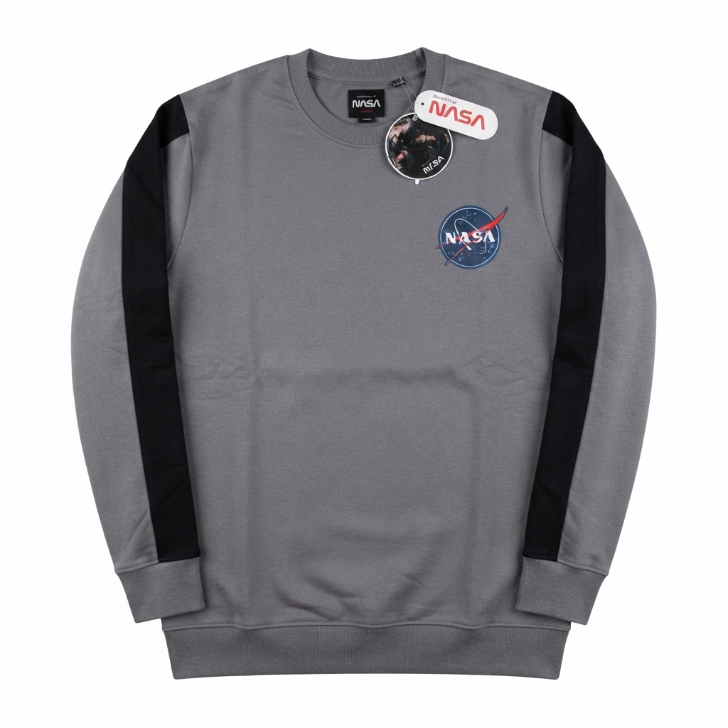 Sudadera Mission Space - NASA KCN36 Gris