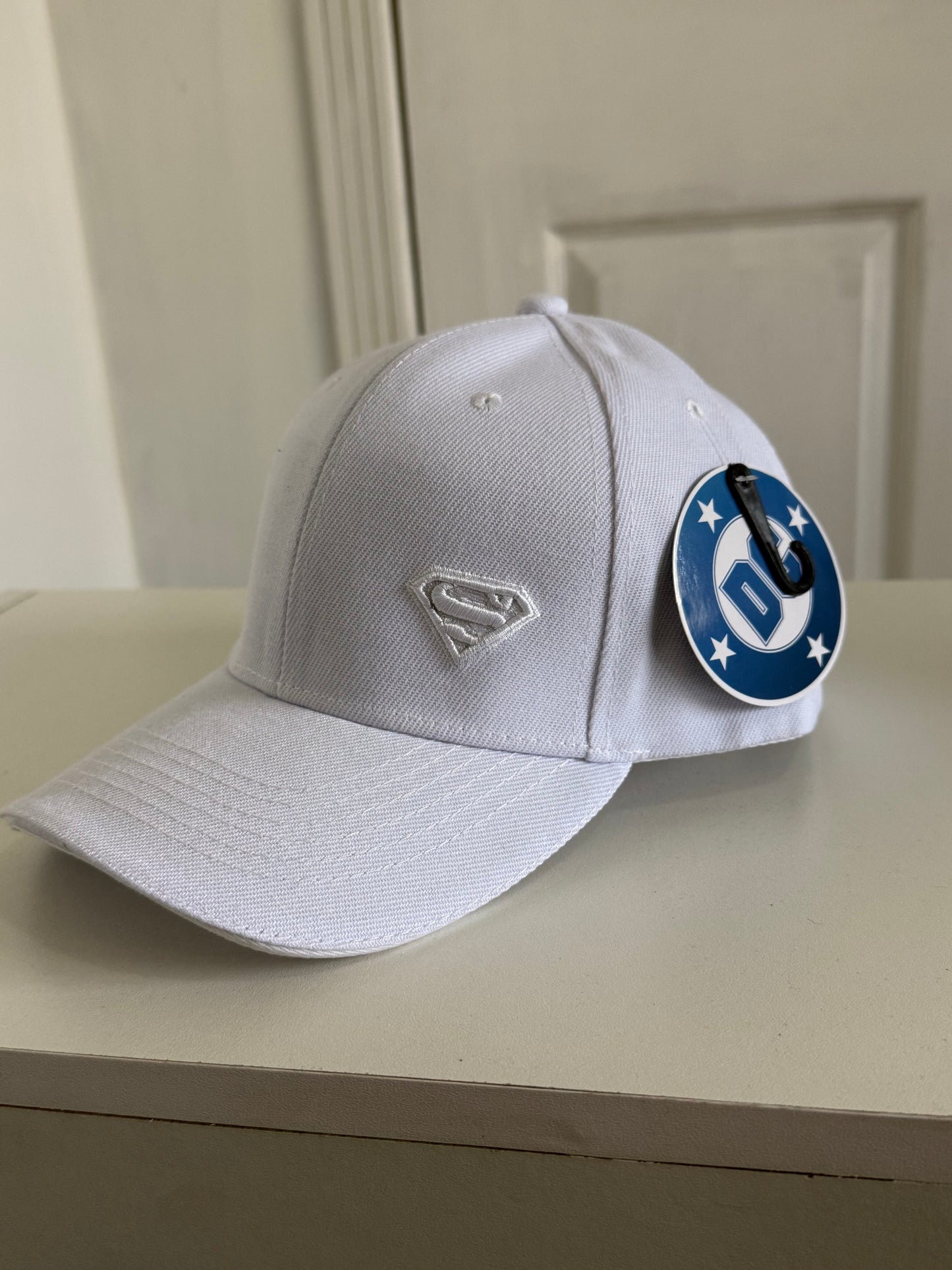 Gorra Licenciada Superman DC Marca Jagi Caps - KCN31 Blanca