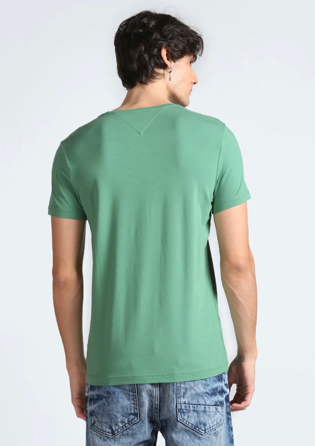 Camiseta Tommy Hilfiger-Verde US46