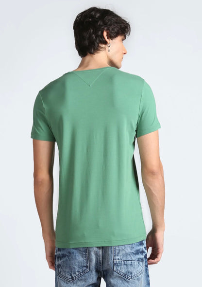 Camiseta Tommy Hilfiger-Verde US46