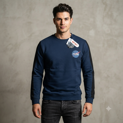 Sudadera Mission Space - NASA KCN36 Azul