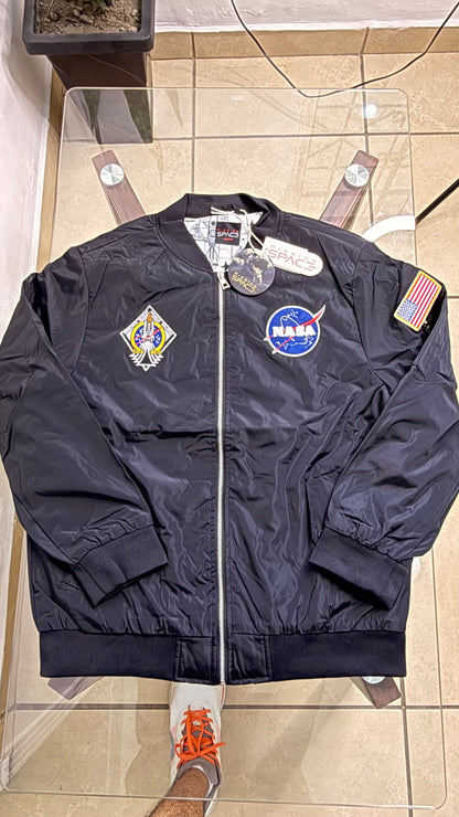 Jacket Impermeable Mission Space - NASA Negra KCN45