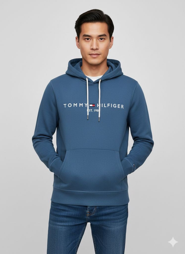 Hoodie Tommy Hilfiger-Azul US59