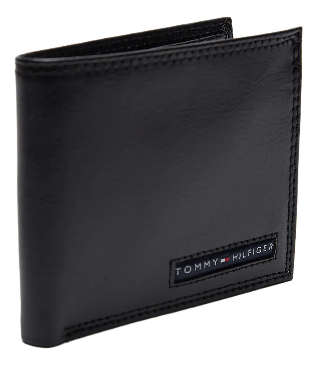Billetera Para Hombre Marca Tommy Hilfiger Negro US11