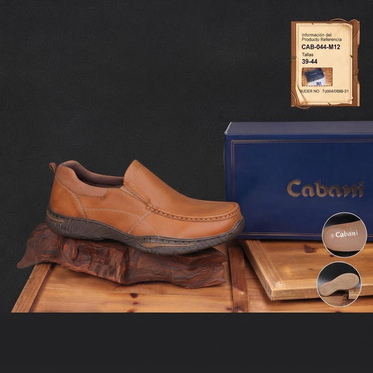 Zapato Casual Cabani - Café Claro KCN70