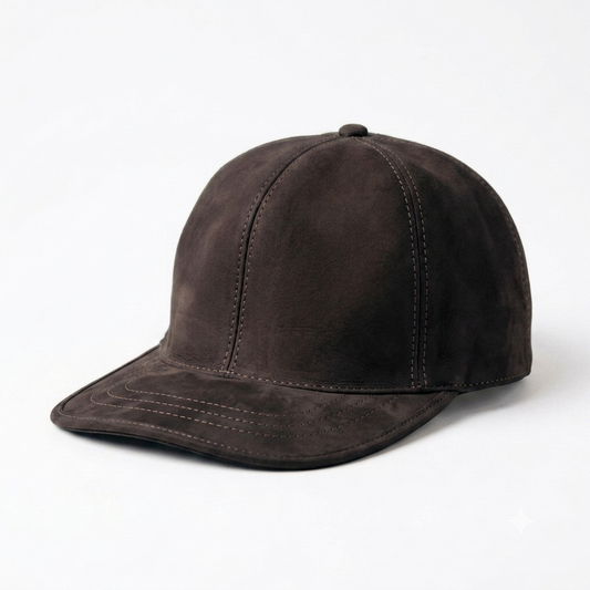 Gorra de cuero original / Cafe Full Oscuro K411