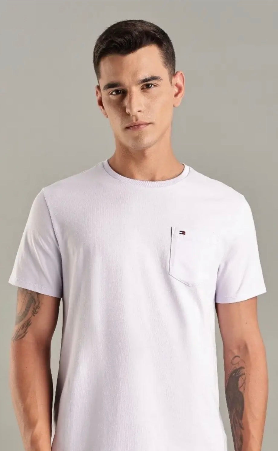 Camiseta Tommy Hilfiger-Lila US44