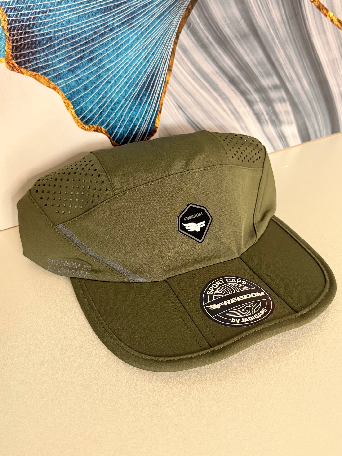 Gorra Deportiva Transpirable Plegable - Verde KCN63