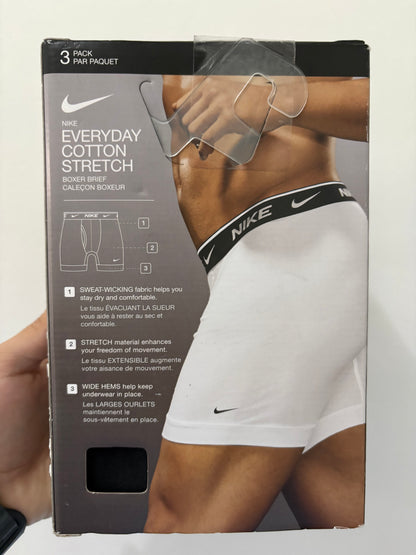 3 Pack Boxer NIKE-Azul y Negro US15