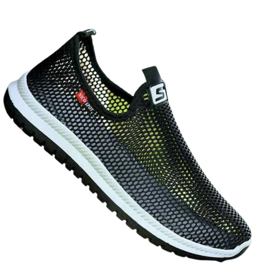 KF-Flexible White Sports Shoes