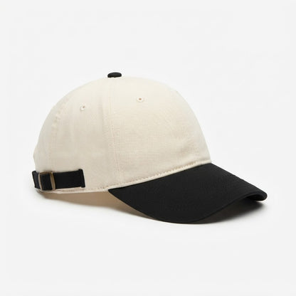 Gorra Lisa Jean doble color  - KCN91 Crema / Negro