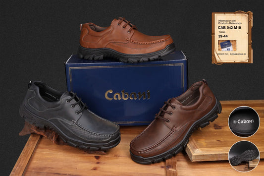 Zapato Casual Cabani - Cafe Oscuro KCN69
