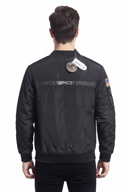 Jacket Impermeable Mission Space - NASA Negra KCN45