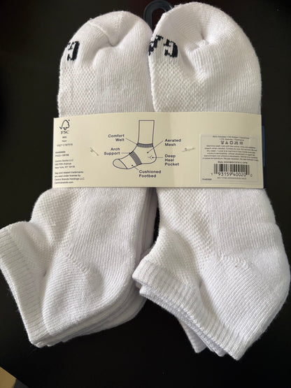 6 Pack Calcetas GAP-Gull Blanco US35