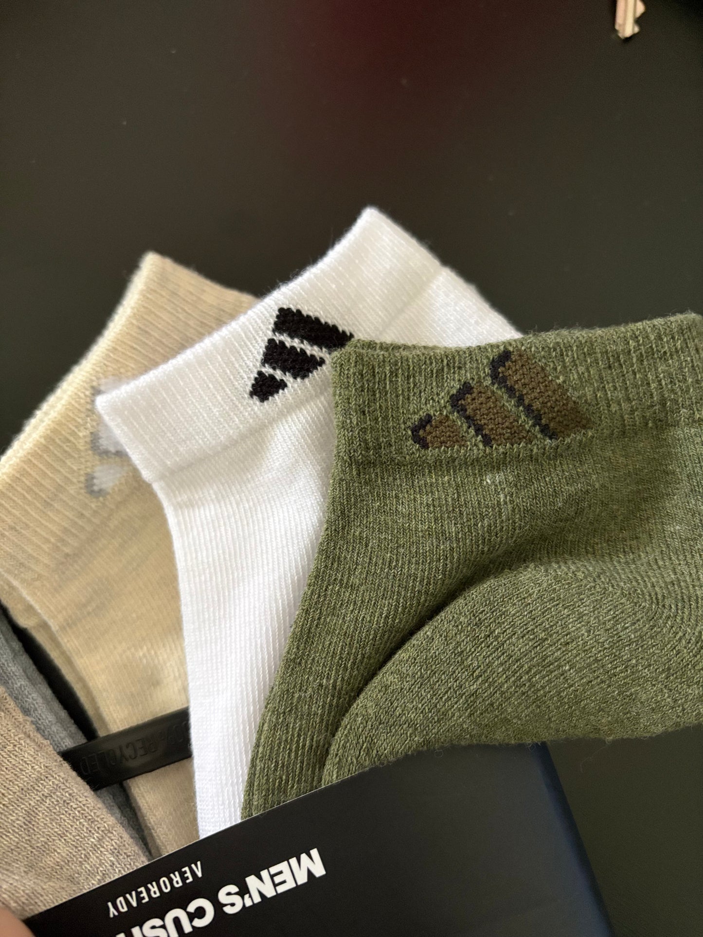 6 Pack Calcetas Adidas-Colores Mixtos US31