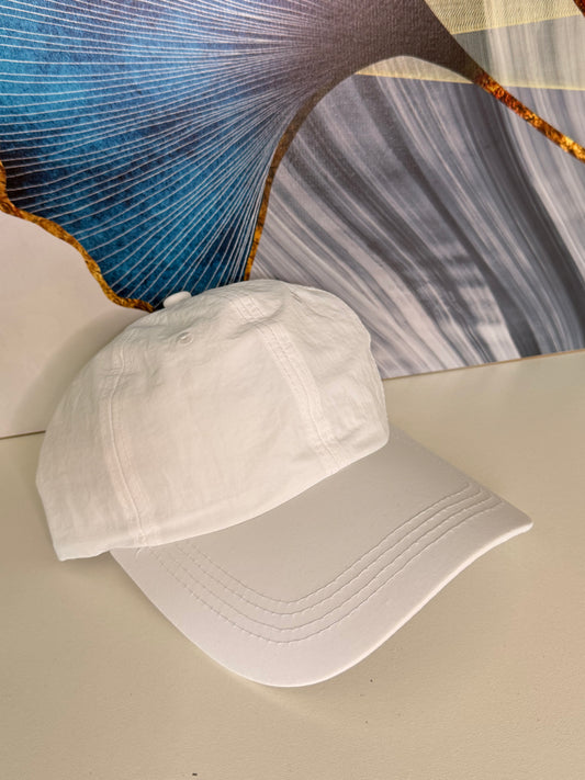 Gorra Deportiva Nylon - Blanca KCN59