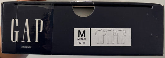 3 Pack Camiseta Clásica GAP-Blanca US27