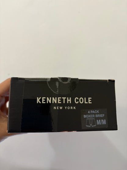 4 Pack Boxer Kenneth Cole-Negro y Gris US16