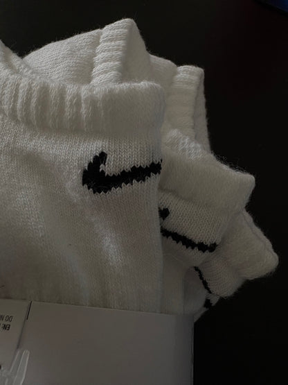 6 Pack Calcetas Nike-Full Blanco US40