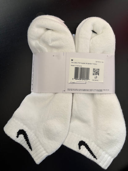 6 Pack Calcetas Nike-Full Blanco US39