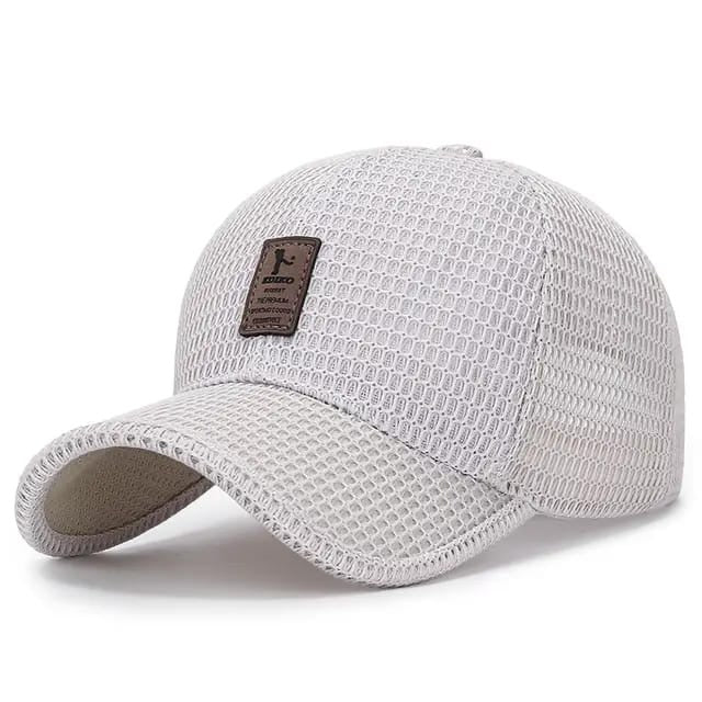 Transparent Breathable Cap Light gray