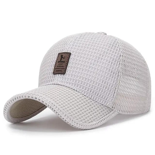 Transparent Breathable Cap Light gray