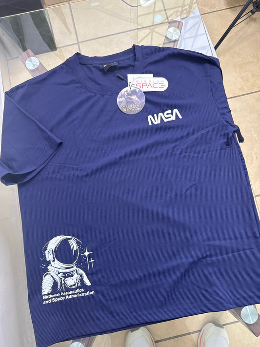 Camisa Oversize marca Mission Space/ Azul  KCN38
