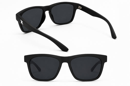 Lentes para el Sol. para caballero  -Rayo lente y marco negro C186