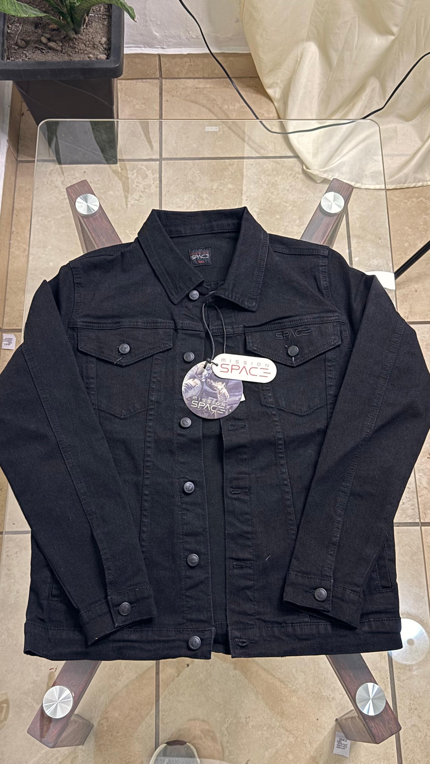 Jacket Denim Mission Space - NASA Negra KCN43