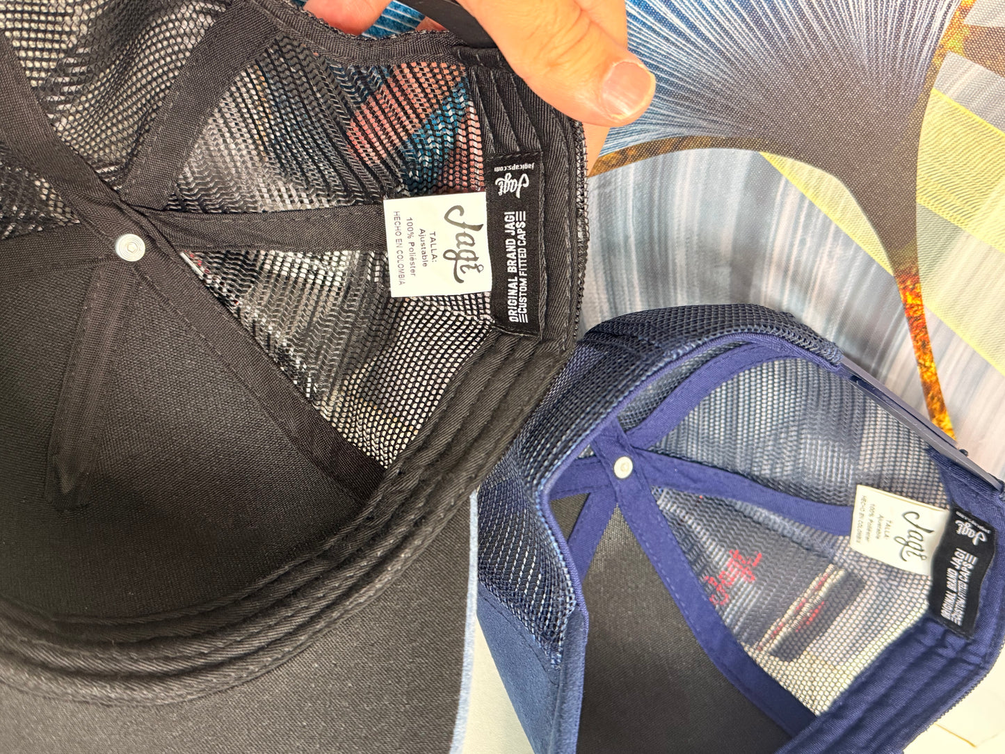 Gorra Malla Marca Jagi Caps - Celeste KCN58
