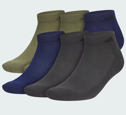 6 Pack Calcetas Adidas-Colores Mixtos US30